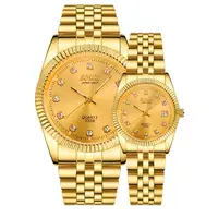 

BXN01 Women Watches High Quality Golden Stainless Steel Couple Watch Top Brand Luxury Business Quartz Watches Men Wrist Watch