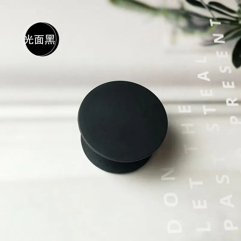 

Black and white high quality round shape customized airbag phone holder, 2 colors