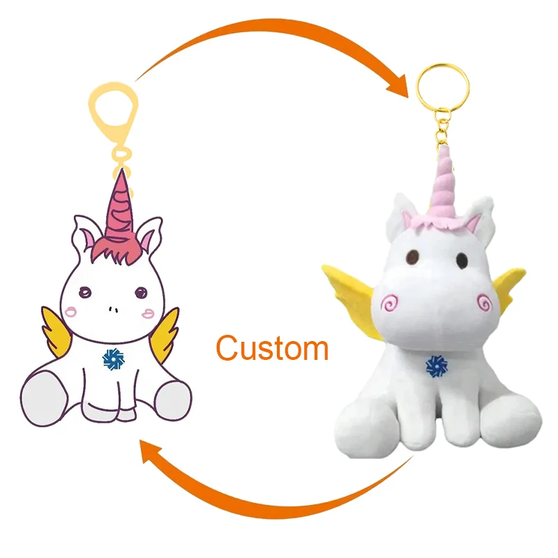 

CPC CE Custom Plushie Keychain Baby Soft Toy Stuffed Animal Kpop Custom Plush Doll
