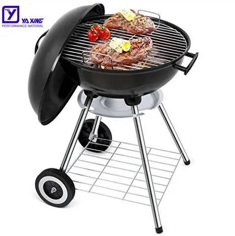 

Chinese BBQ Grill Easily cleaned mini Round Grill used for roast and chicken, Red, black
