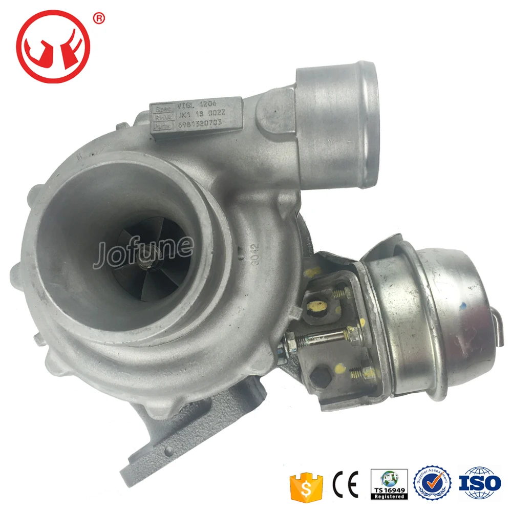JF123021 RHV4 VIGL OEM 8981320703 Turbo for ISUZU D-Max 2.5L 4JK1 