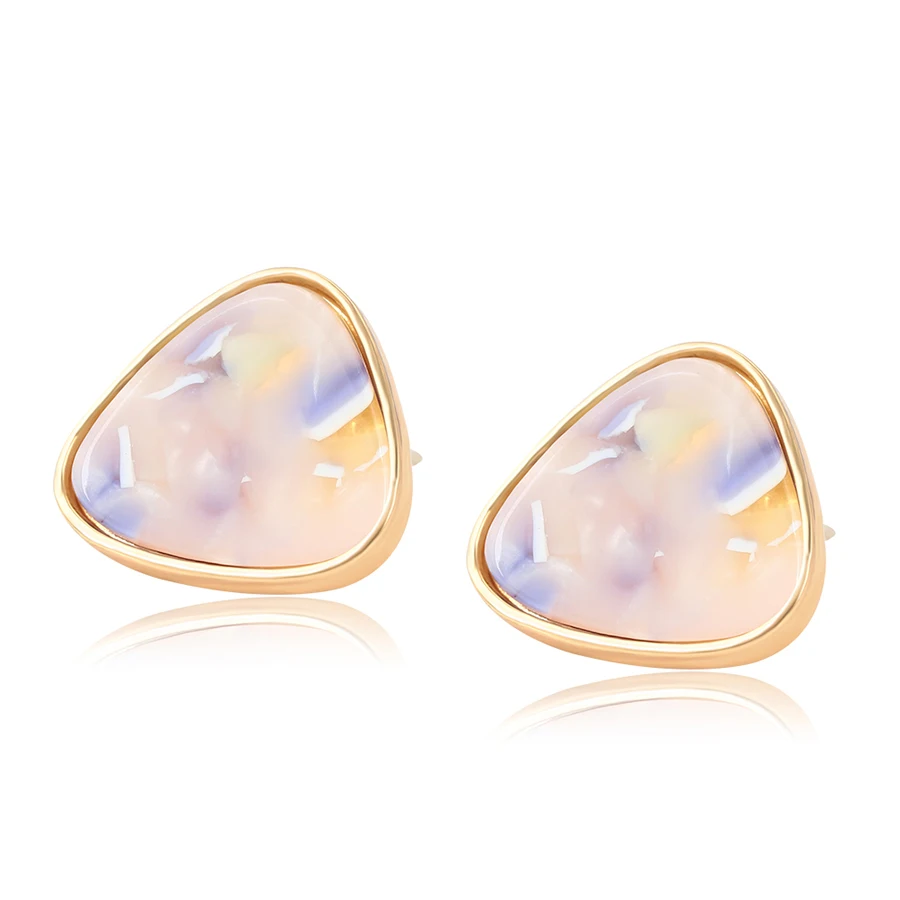 

E-1080 Xuping new design gold women fashion jewelry Platinum plated acrylic earrings