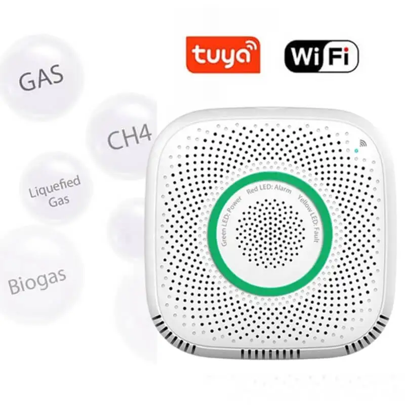 

Hot Sale Standalone Tuya Smart WiFi Gas Detector Alarm