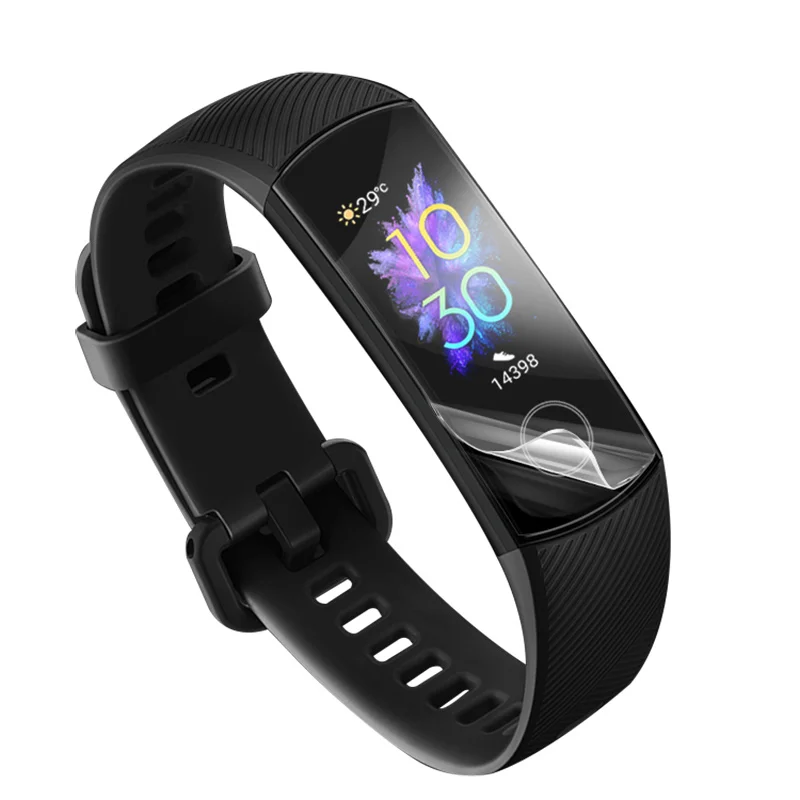 

best Soft TPU hydrogels waterproof Prevent scratches for Huawei Honor Band 4 5 Screen Protector Smart Watch Protective Film