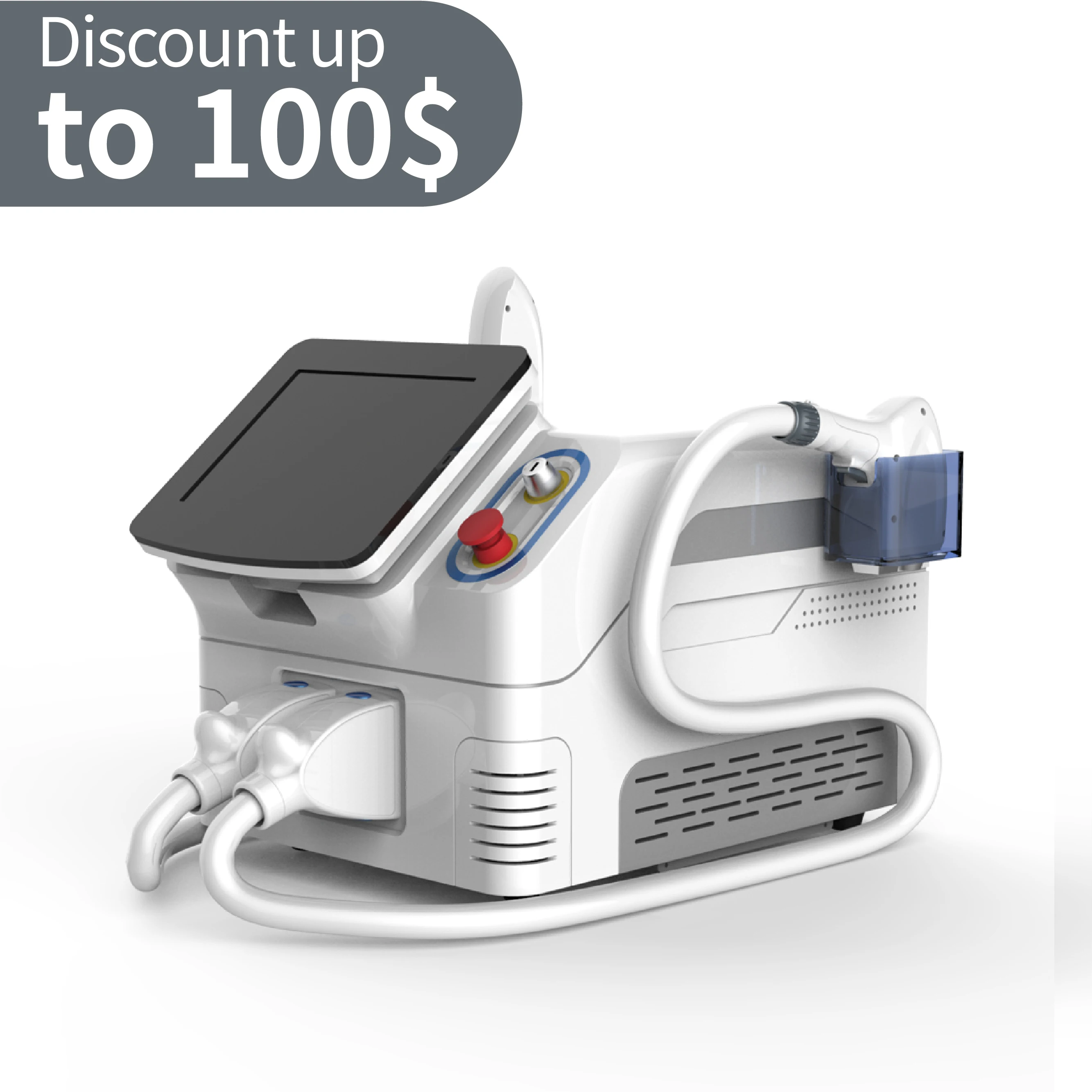 

Tattoo removal machine yag laser 532nm 1064nm soprano speed 808 diode laser hair removal 2 in 1 beauty machine