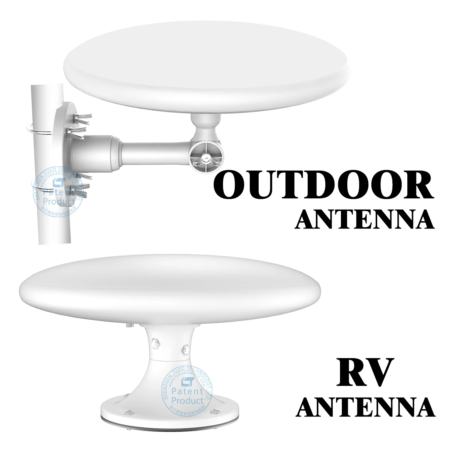Outdoor Tv Antenna For Caravan Hot Selling Long Range Digital 60cm