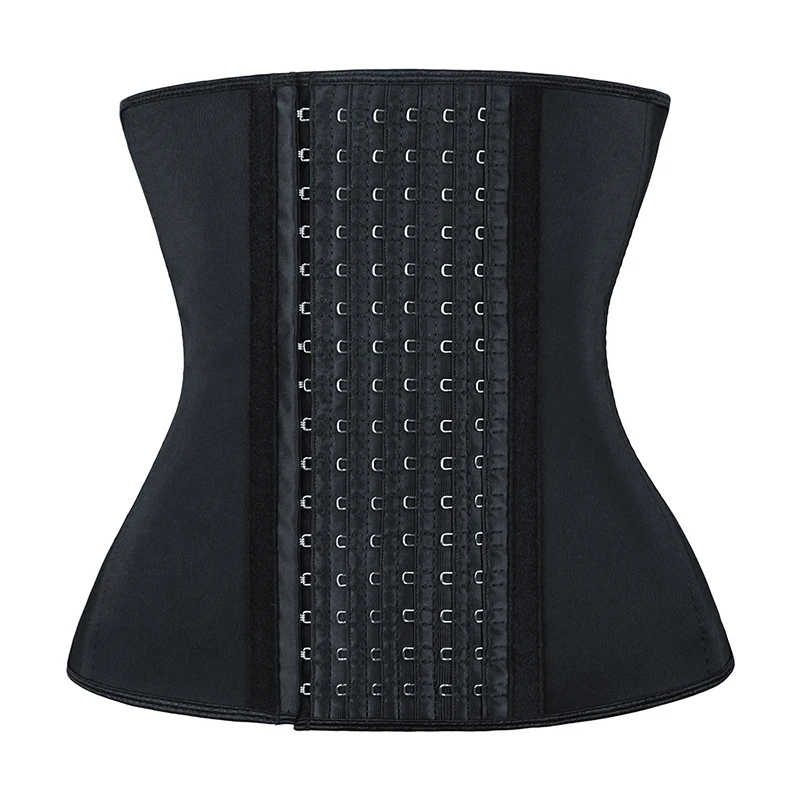 

NANBIN 6 Row of Hooks Big Wide Hooks Waist Trainer Women Plus Size, Black