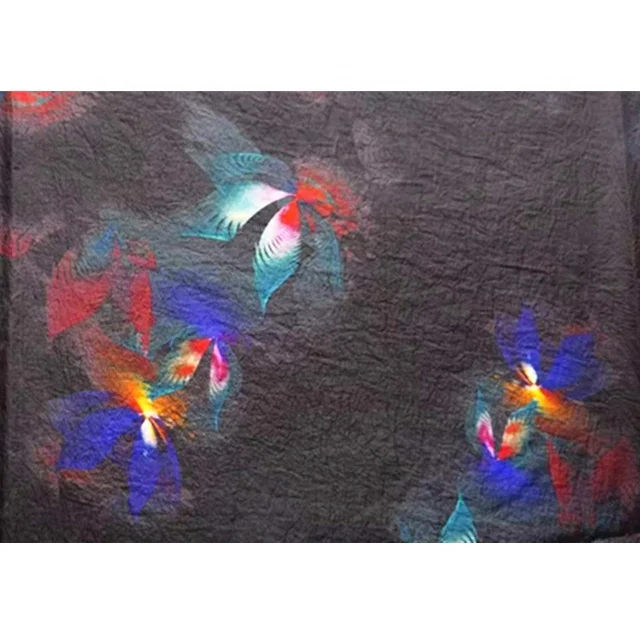 
20D nylon polyester mixed jacquard digital printing fabric for down jacket winter jacket blazer 