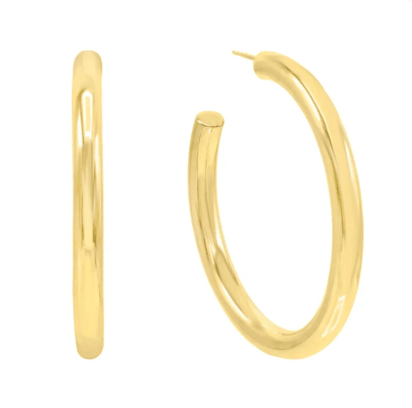 

2021 Stainless Steel Fashion Earrings Jewelry Large Hollow Hoop Earrings