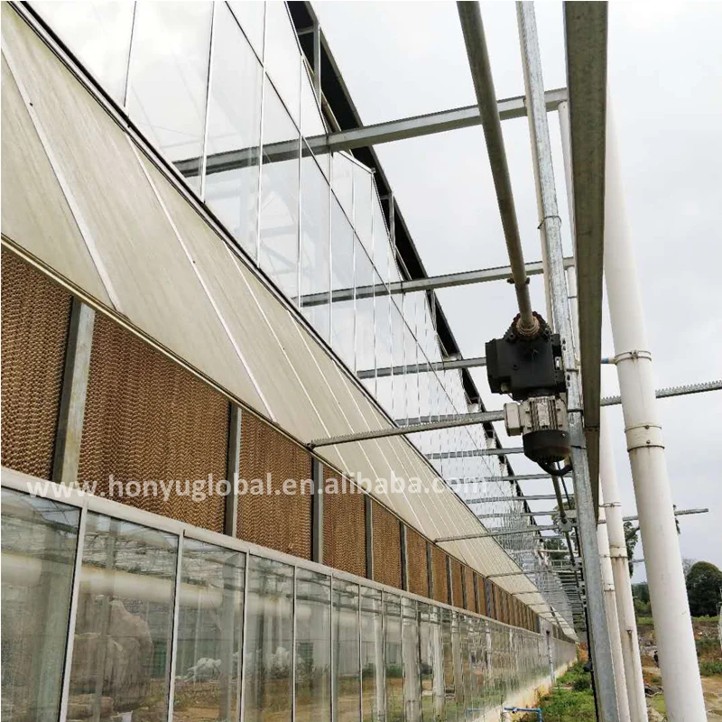 Pinion And Rack For Greenhouse Invernadero Roof Ventilation And Light