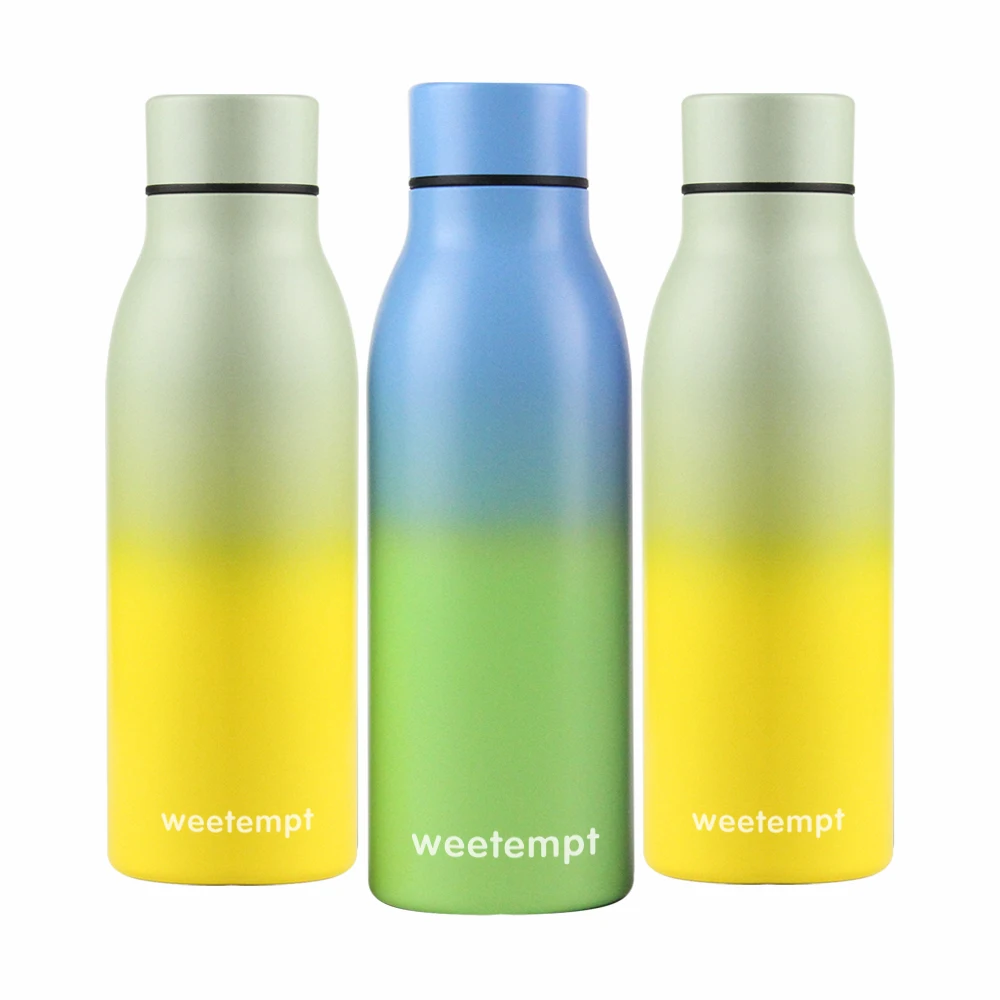 

Wholesale Customized 600ml vacuum insulated bottle 304 double wall stainless steel water bottle vacuum insulated bottle