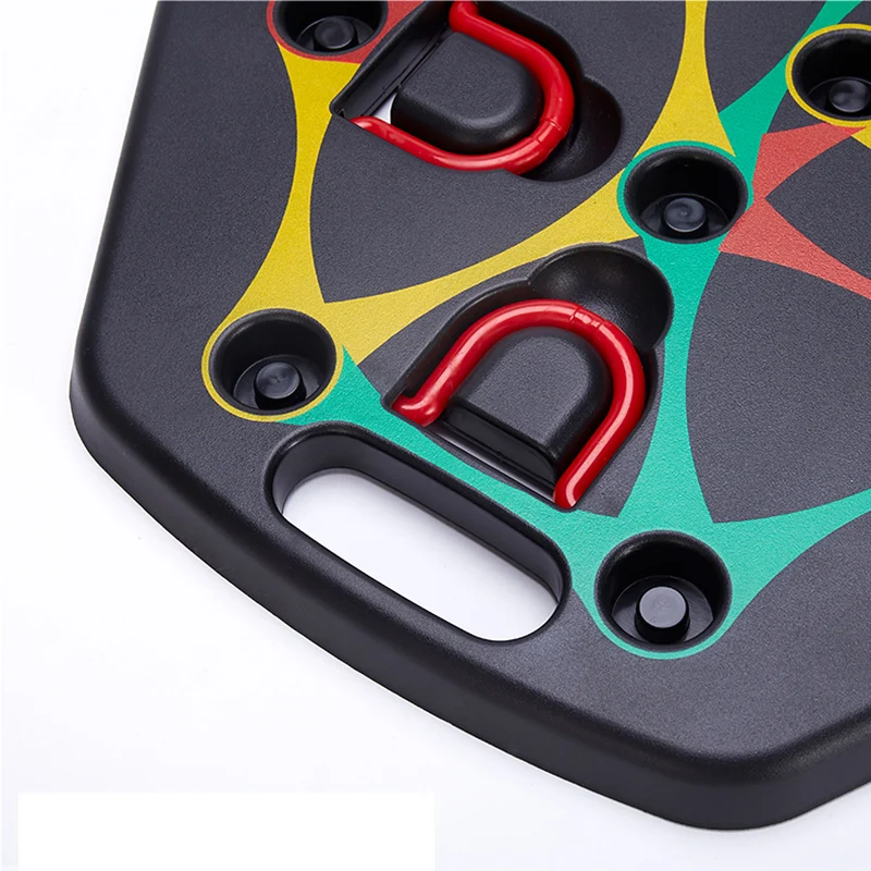 

Fitness foldable 10 in 1 push up board with resistance bands