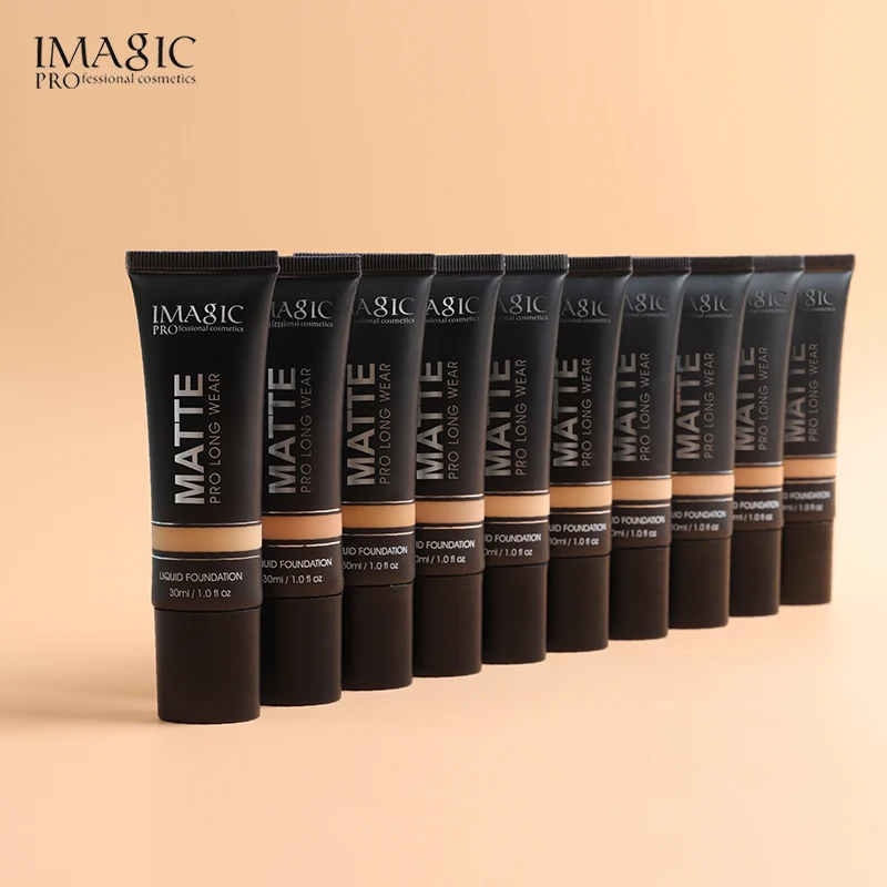 

IMAGIC Liquid Soft Matte Concealer 11 Colors Primer Base Professional Face Make Up Foundation Waterproof, 11 colors to available