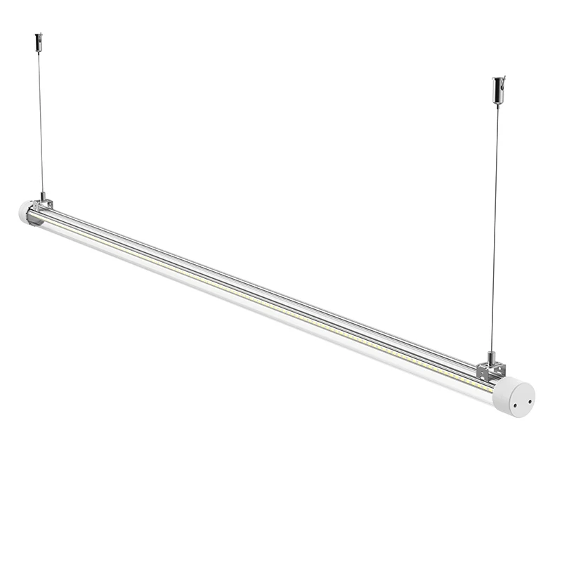 Patented Wall-mounted T12 Hanging Suspension 270 degree beam angle Tube Light 4ft  LED Linear Lamps for office lighting