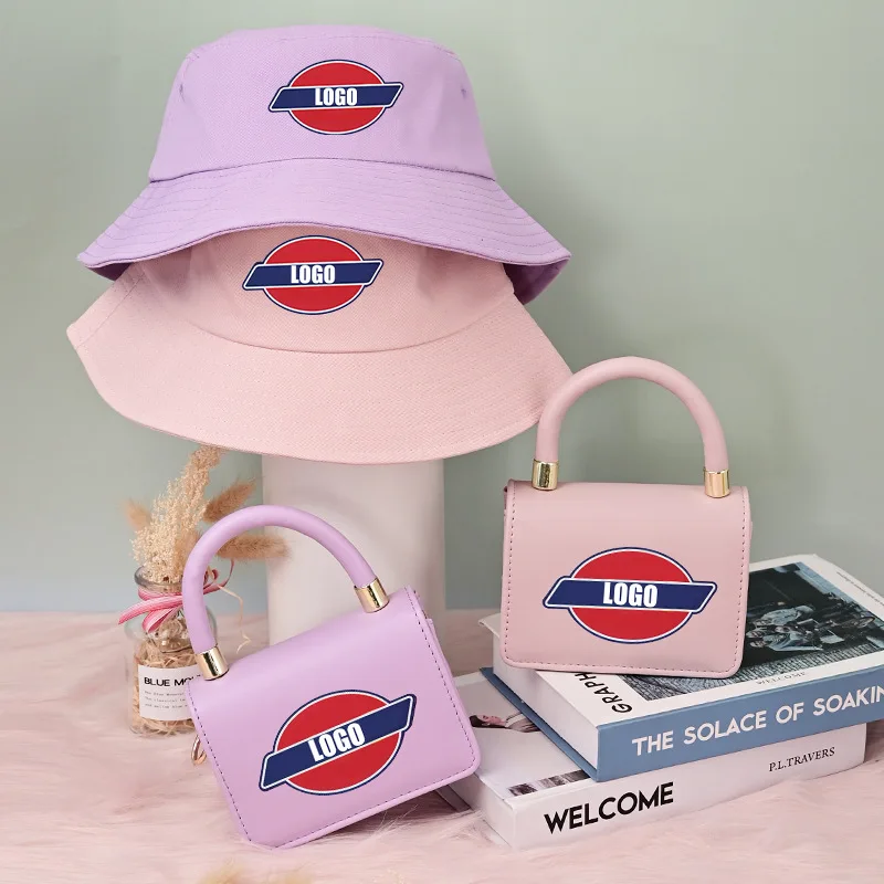 

2021 High Quality Wholesale bucket hat and purse set Luxury Handbags For Women, 10 colors