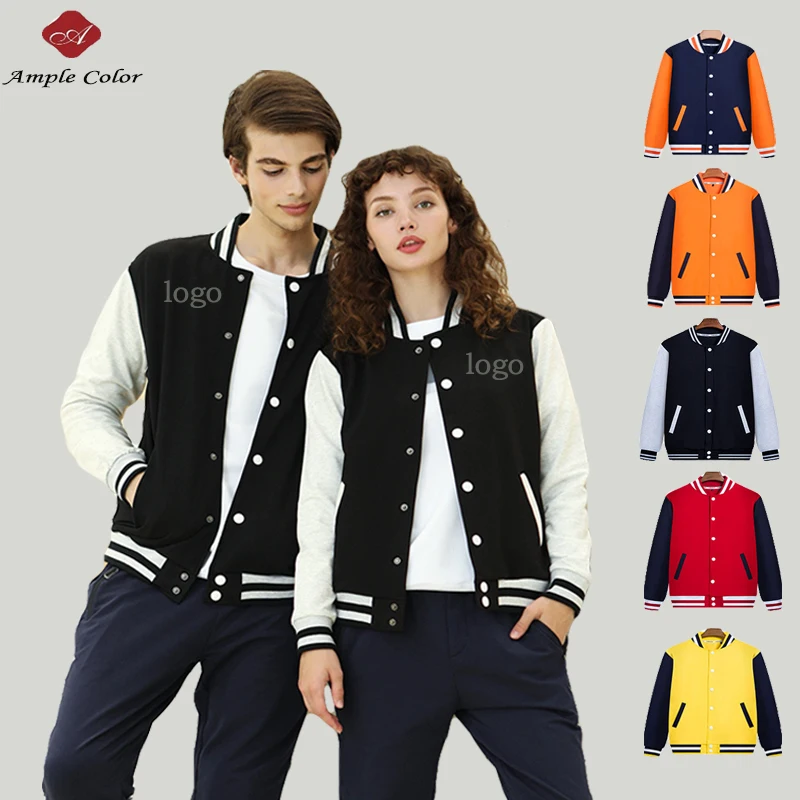 

Varsity Jacket Fall Woman 2021 Plus Size Men's Jackets Unisex Bomber Chaqueta Custom Baseball Jacket