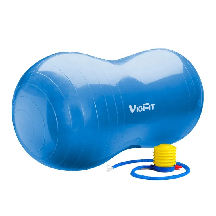 Peanut Ball Anti Burst Exercise Ball for Labor Birthing Physical Therapy for Kids Core Strength Home & Gym Fitness