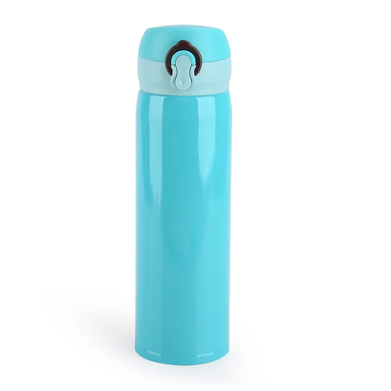 

Mikenda 304 stainless steel Vacuum Flasks safety with locked bounce thermos, Customized pantone color