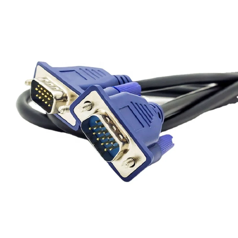 

Hot Sale cheap price 3+5 15Pin VGA to VGA Cable, Black