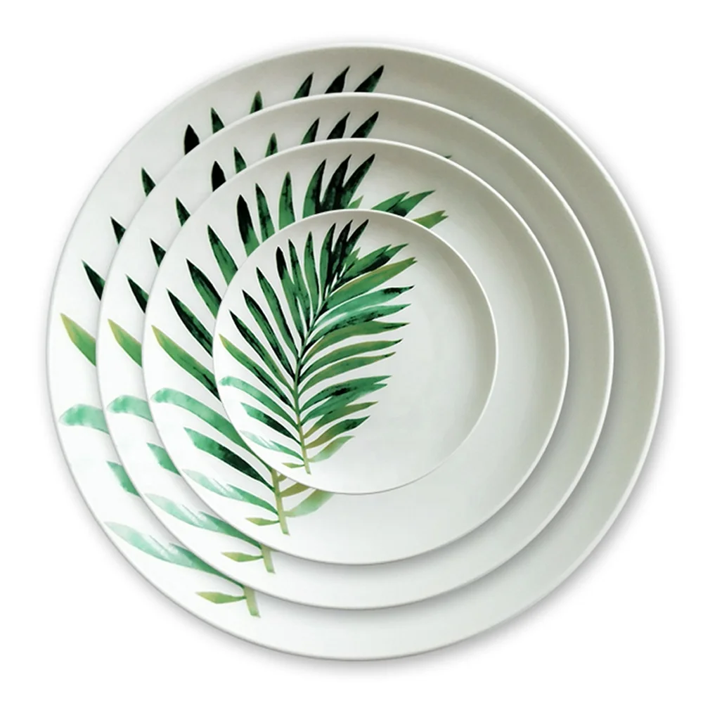 

Hot sale fine bone china dinnerware dinner set charger plates ceramic salad plates dishes sets, As shown