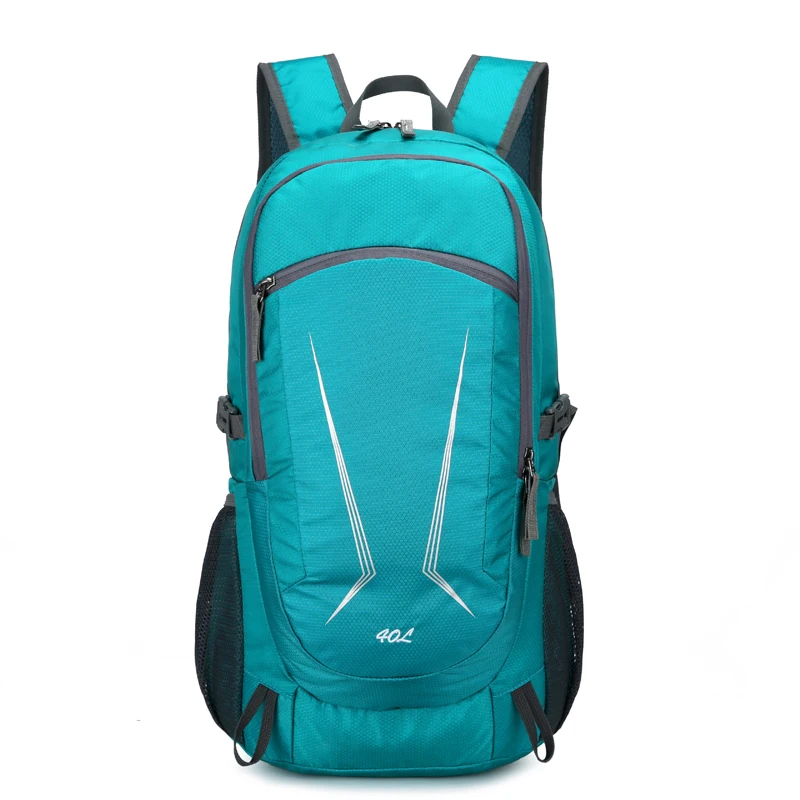 

Lightweight Hiking Daypack Foldable Packable Backpack Durable Outdoor Sport Camping Travel Backpack for Men, Orange/lake blue/dark blue/blue/gray/black