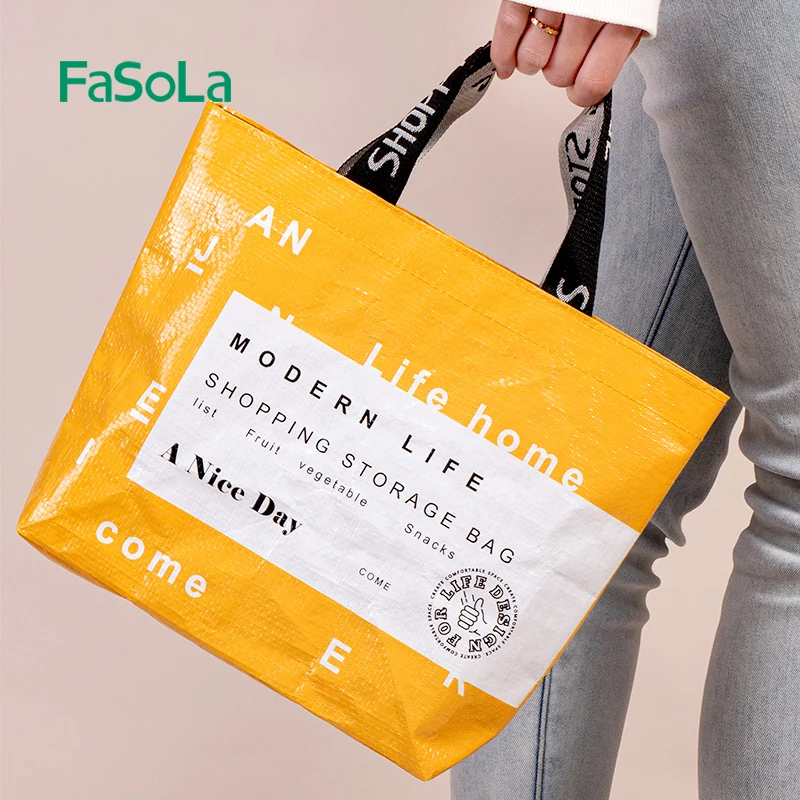 

Fasola fashion small size portable environmental material reusable shopping Bag
