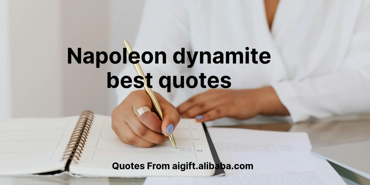 napoleon dynamite best quotes