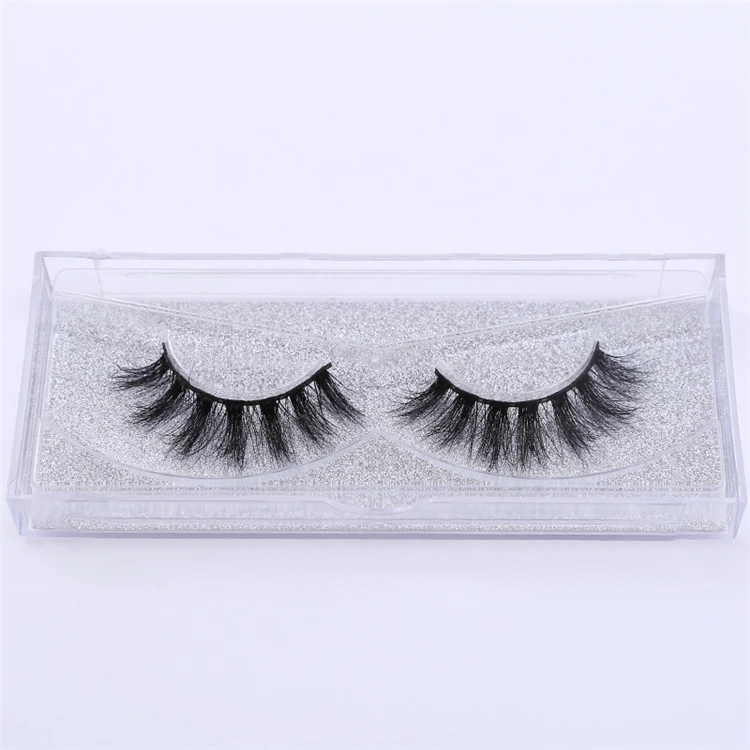 

cruelty free wholesale fluffy mink lashes 3D 5D mink eyelashes vendor D108