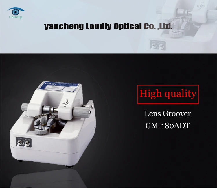 China loudly optical equipments top quality GM-180ADT notching machine