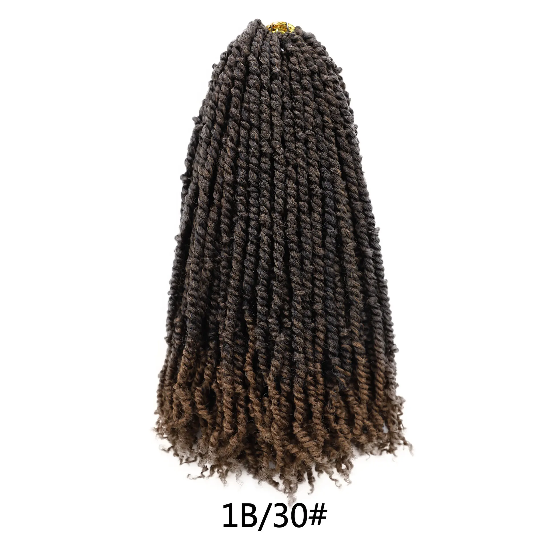 

Quick delivery synthetic afro hair pre twist passion curly synthetic hair for braids