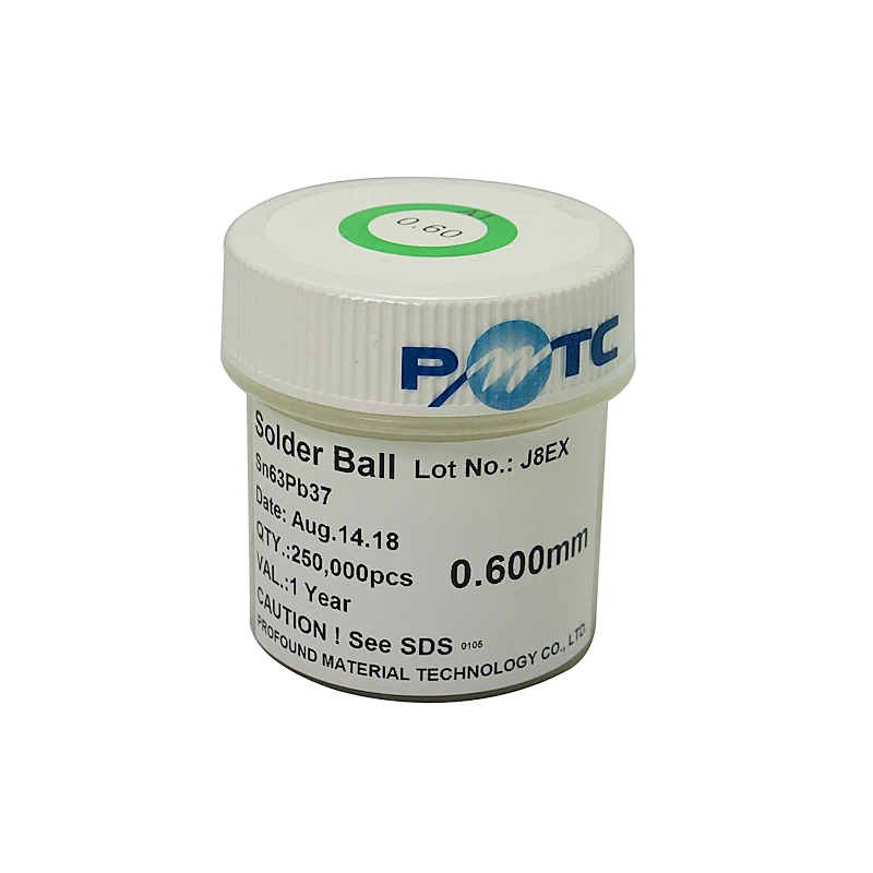 

LY PMTC BGA reballing kit solder ball 250K 0.6mm leaded tin solder balls for BGA reballing