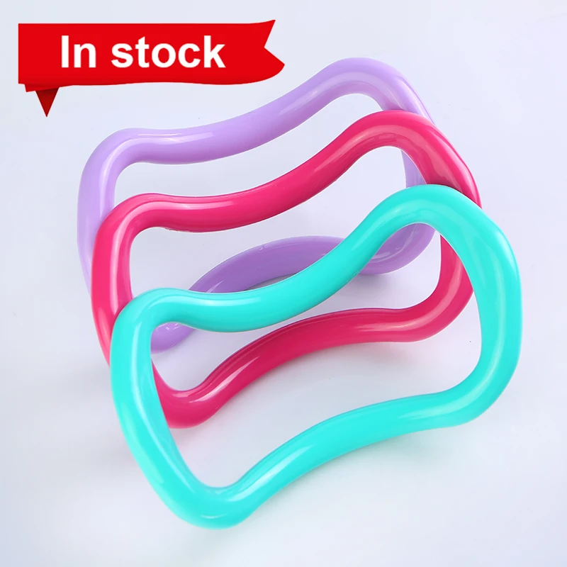 

Hot Sale in Stock Women Fitness Training Stretch Ring Massage Workout Yoga Circle