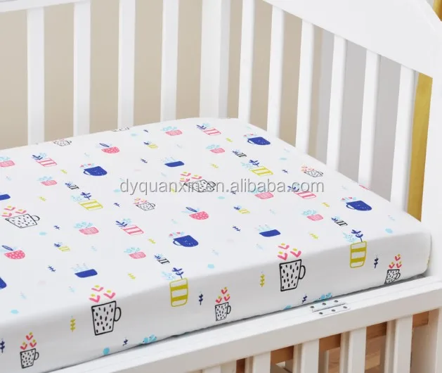 baby crib flat sheets