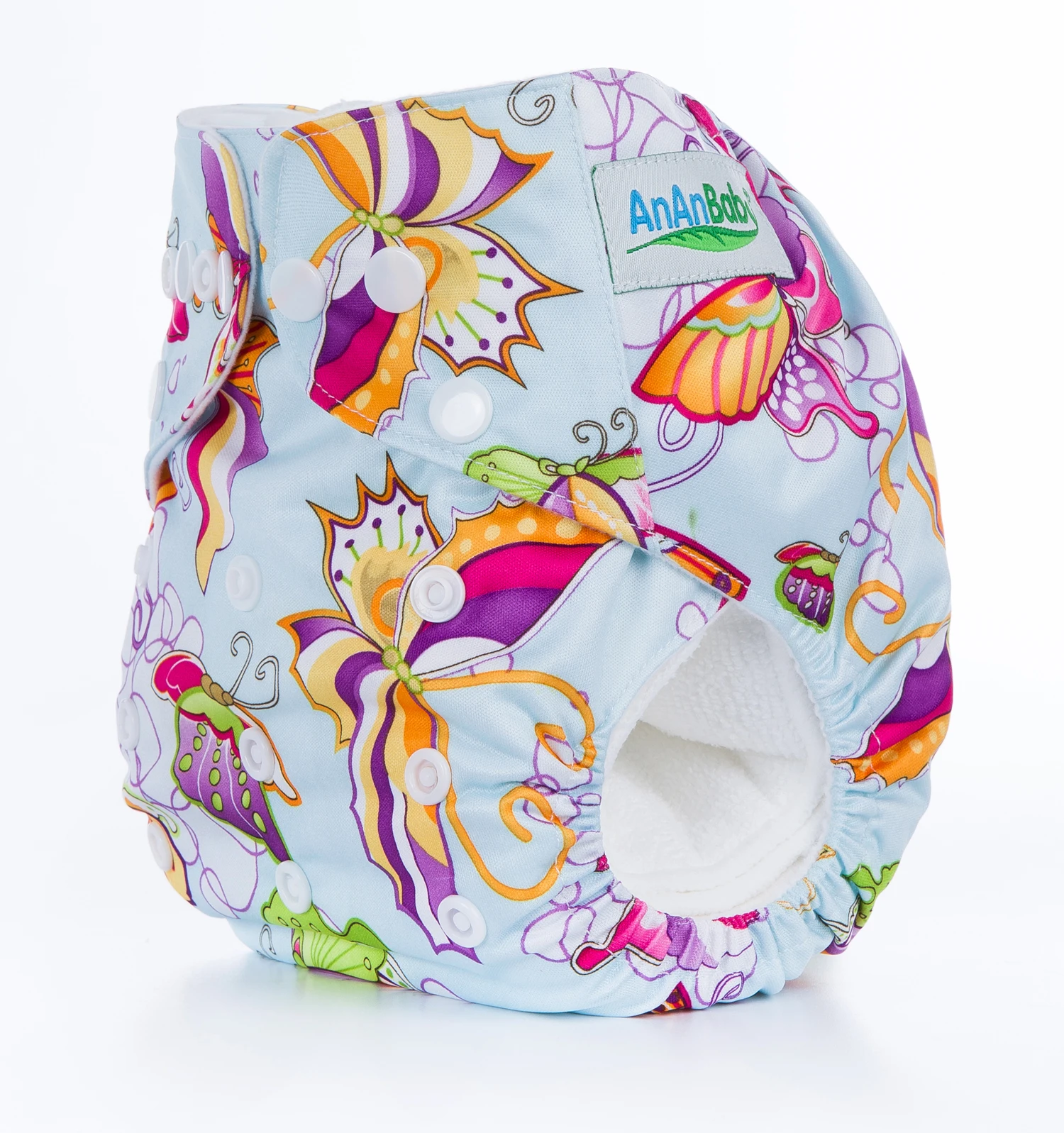 

Ananbaby Washable Baby Reusable Diapers Bamboo Charcoal Cloth Diaper Manufacturer, Colorful