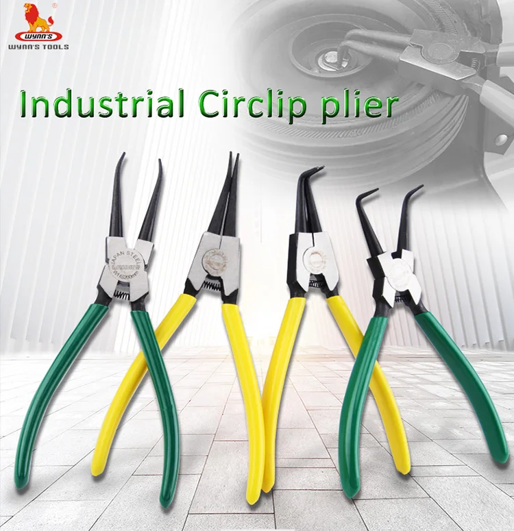 Professional Internal External Straight bent nose Circlip Pliers Set
