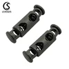 Hot sale rope toggles making custom gun drawstring cord lock for garment