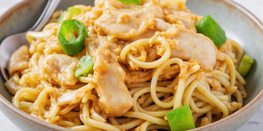Chicken marinating with lemongrass, garlic, and chili