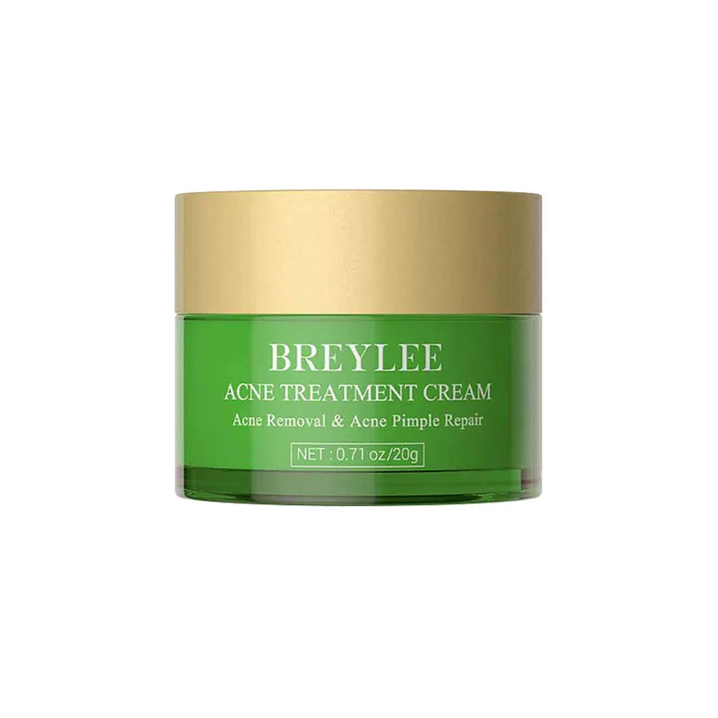 

BREYLEE Acne Treatment Cream Anti Acne Face Cream & lotion Spots Oil Control Shrink Pores Moisturizing Skin Care Serum 20g