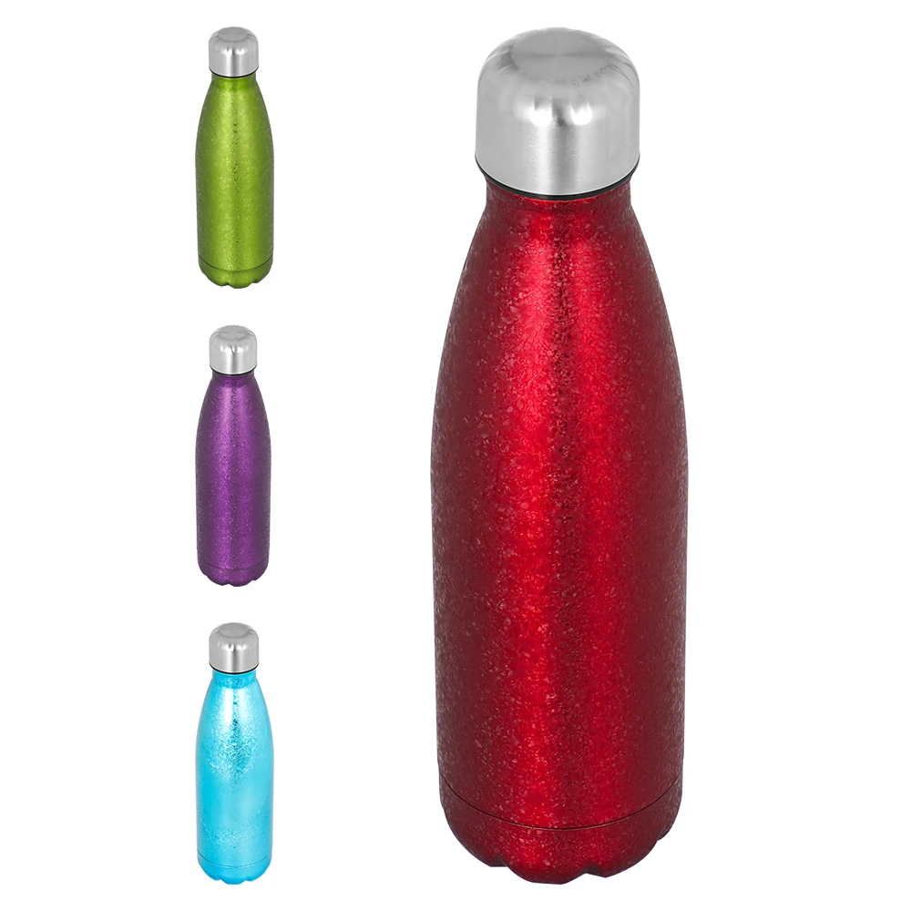 

The new process Insulated double wall Stainless Steel Cola Shaped water bottle, Customized color