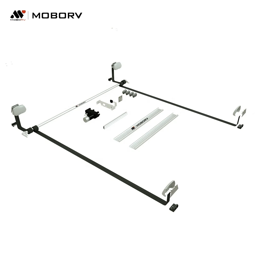 MOBORV DIY Van Conversion Kit with Aluminium Bed Lift Mechanism for RVs Caravans Cars Camping Motorhomes Essential RV Parts
