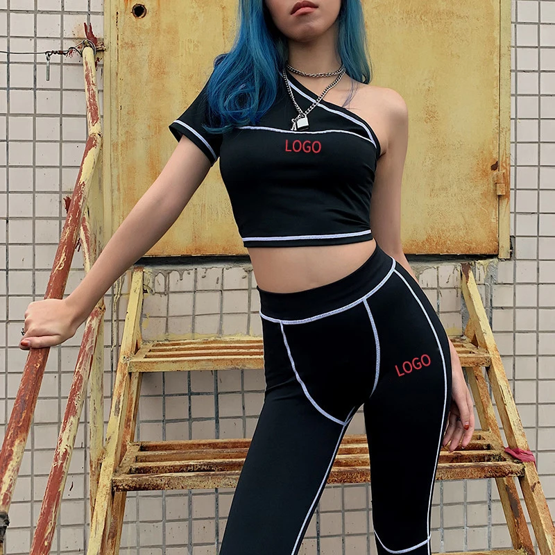 

Women 2pcs Seamless Yoga Set Sport Suit Gymwear Workout Clothes short Sleeve Crop Top High Waist Leggings Fitness Sports Wear