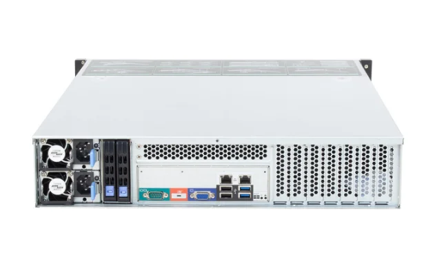 
2U Rackmount Storage Server powered by Intel Xeon E5 2600 v3/v4 Processors with 12 x 3.5/2.5 inch HDD bay 