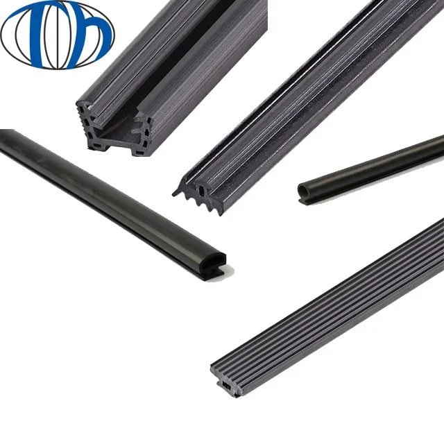 Extruded Rubber Seals Sealing Silicone Weather Strips