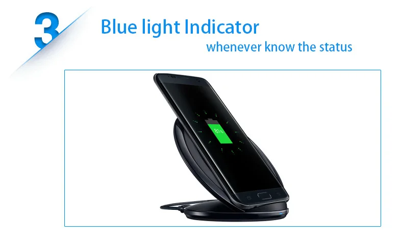 2020 Newest Foldable Fast Wireless Charger LED Mood Night Light Mobile Stand Wireless Charger