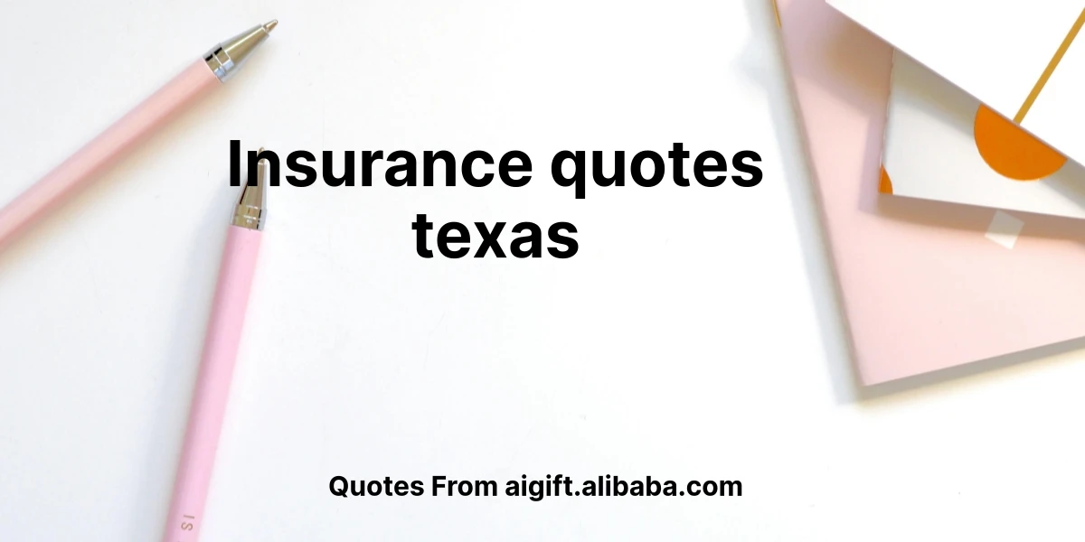 insurance quotes texas