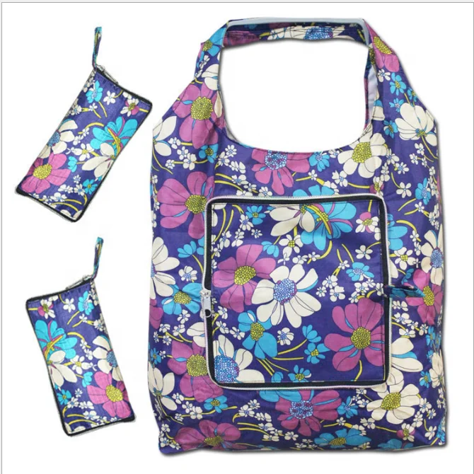 

foldable lady foldable small shopping bags reusable, Orange,blue,red,black,pink
