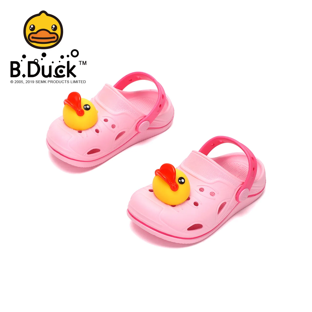 

Free Shipping B.DUCK EVA Anti Slip Kids Boys' Girls' Unisex Clogs Crocs Garden Shoes Children Kids Sandal Slipper with 3D Cartoo