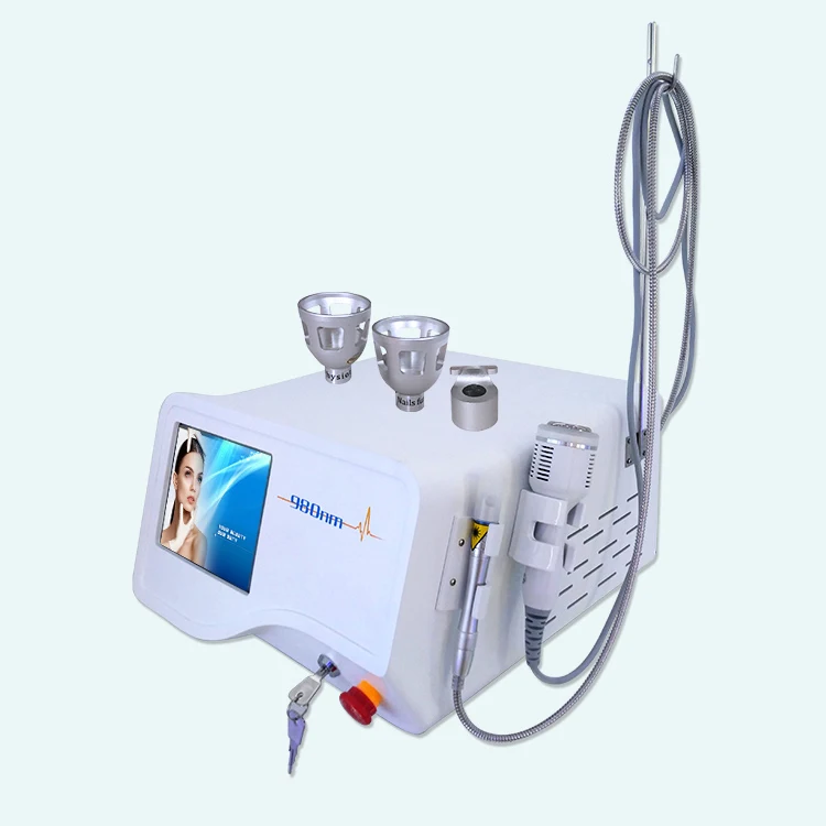 

High power 980nm diode laser 40w energy spider veins removal fungus removal physiotherapy machine