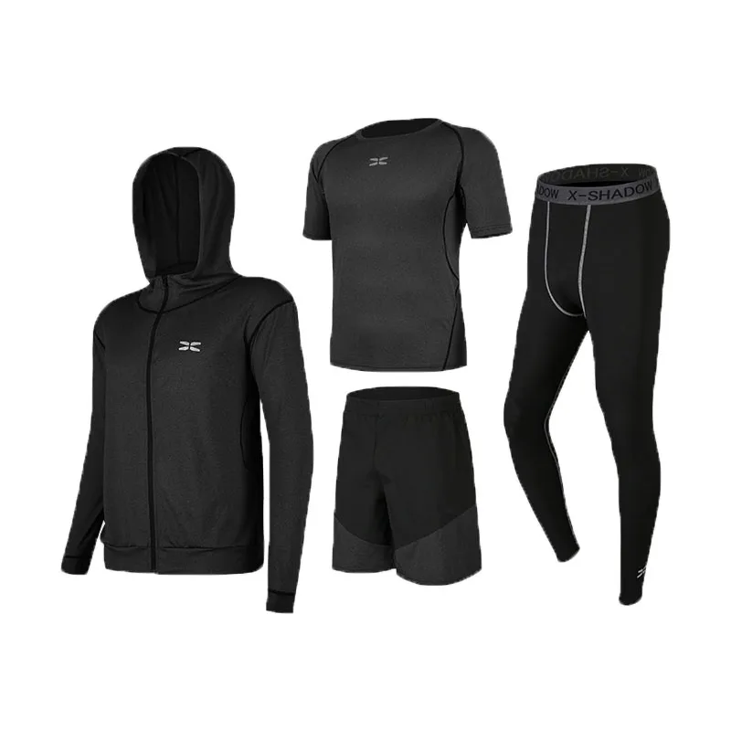 

High Quality Compression Stretched quick dry Men Black Sports Wear Compression Wear