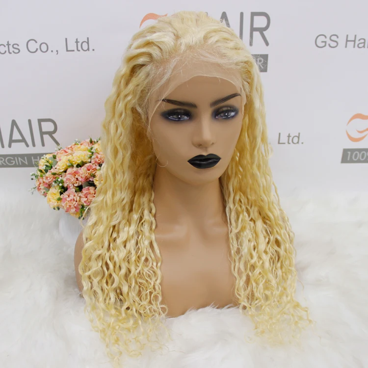 

Remy human hair wigs, cheap human hair wigs for black women, 8 inch blonde wig deep curly 613 perruque full lace wig human hair, Natural color